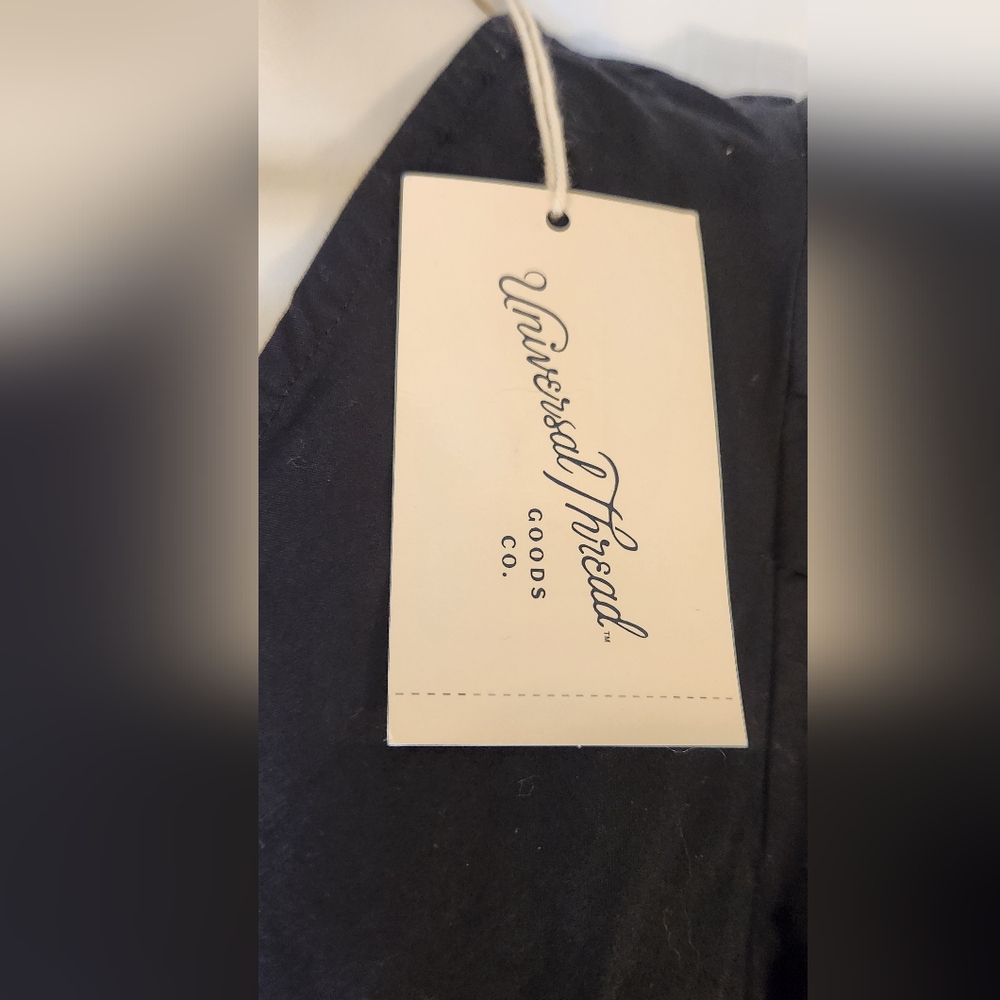 NWT Universal Thread Women's Elbow Puff Sleeve Ruched V-Neck Mini Dress size 6 - Picture 6 of 8